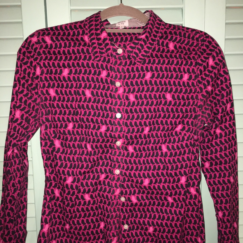 Crown & Ivy L/S shirt